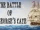 Historical illustration depicting the Battle of St. George’s Caye, with British Baymen ships defending against the Spanish fleet in 1798.